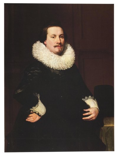 Portrait of a Man in a White Ruff by Jan Anthonisz. van Ravesteyn